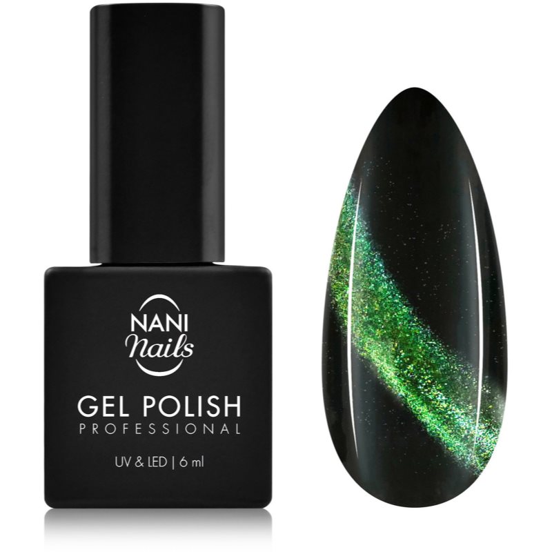 NaniNails NANI Cat Eye gelový lak na nehty odstín Lunar Luster 6 ml