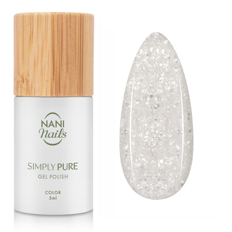 NaniNails Simly Pure geelikynsilakka – UV/LED-lamppu tarvitaan sävy Moonbeam 5 ml