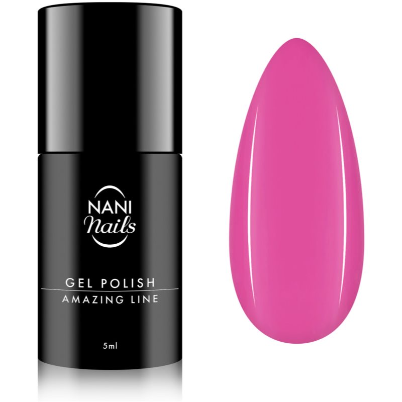 NaniNails NANI Amazing Line gelový lak na nehty odstín Barbie Flash 5 ml