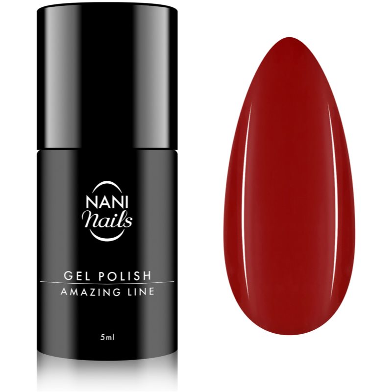 NaniNails NANI Amazing Line gélový lak na nechty odtieň Scarlet Flame 5 ml