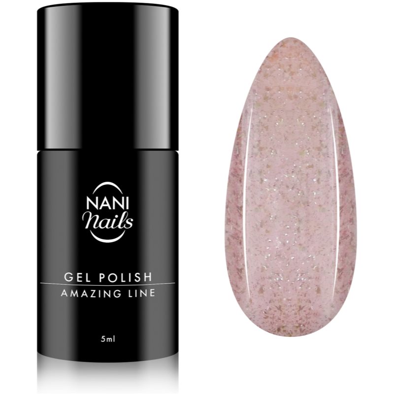 NaniNails NANI Amazing Line gelový lak na nehty odstín Rose Fizz 5 ml