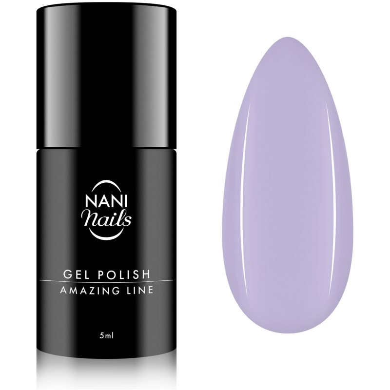 NaniNails NANI Amazing Line gelový lak na nehty odstín Cloudy Lilac 5 ml