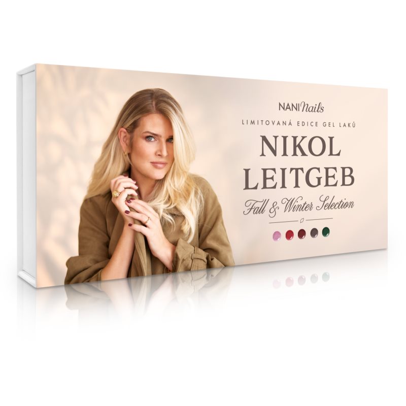 NaniNails Nikol Leitgeb Fall & Winter Selection dárková sada na nehty pro ženy