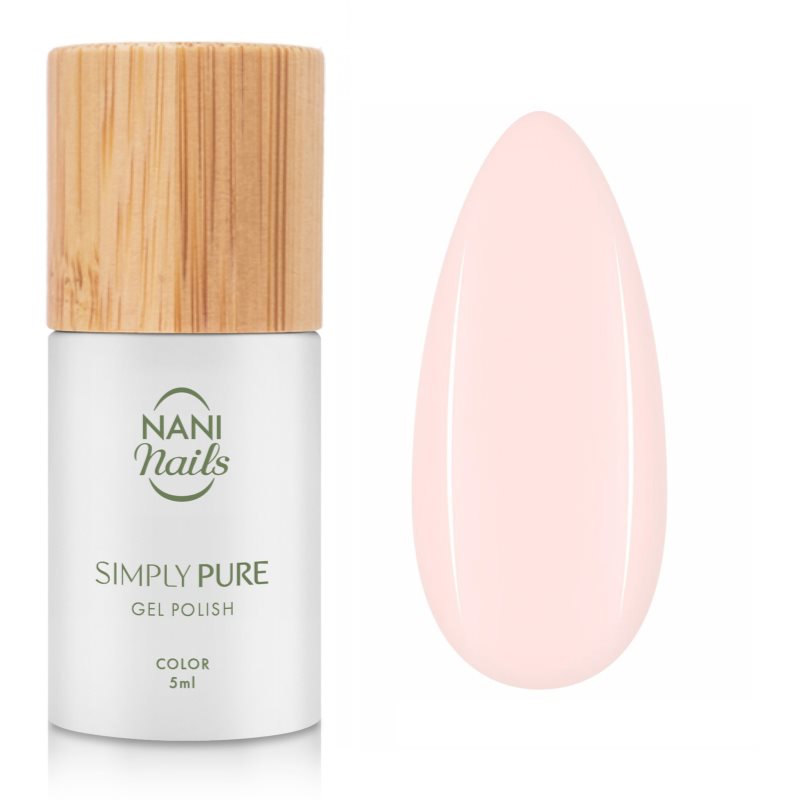 NaniNails Simly Pure gélový lak na nechty s použitím UV/LED lampy odtieň Natural Skin 5 ml