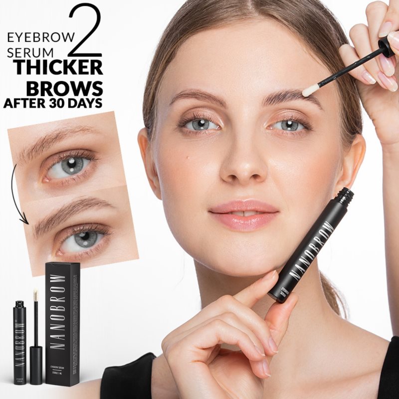 Nanobrow Eyebrow Serum сироватка для росту та брів 5 мл