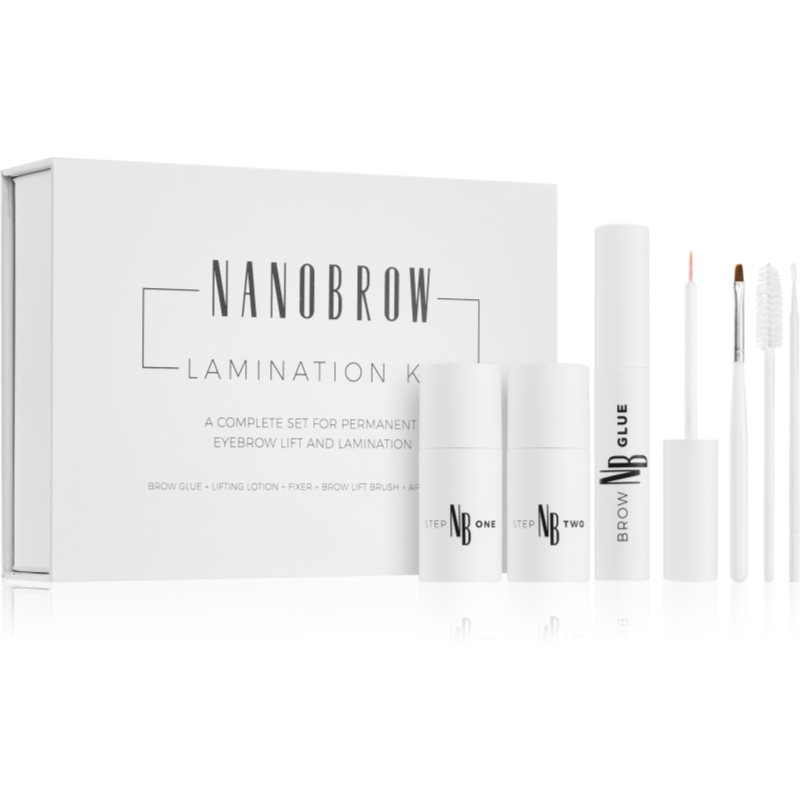 Nanobrow Lamination Kit set za oblikovanje obrva