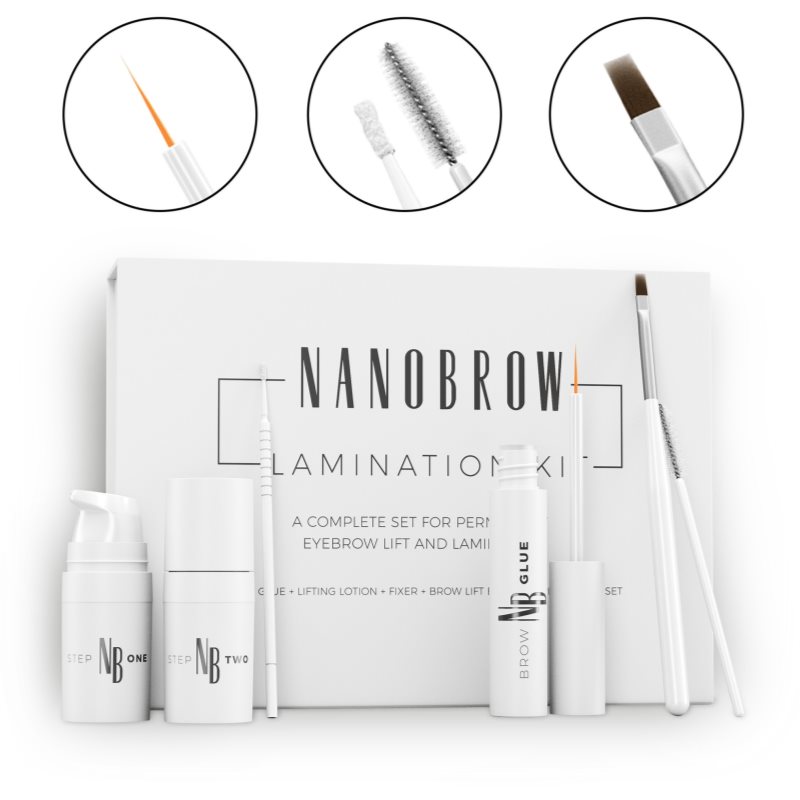 Nanobrow Lamination Kit Kit Sourcils