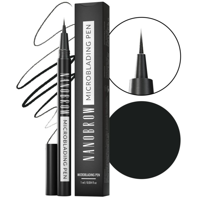 Nanobrow Microblading Pen Eye-liner Waterproof Très Précis Sourcils Teinte Espresso 1 Ml