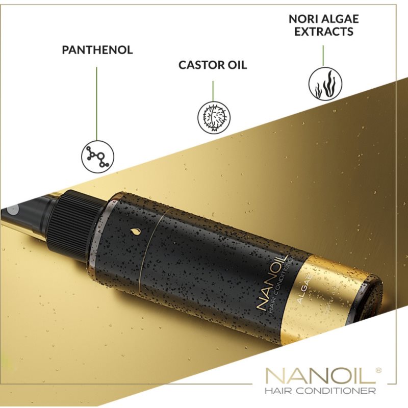 Nanoil Algae 2-Phasen nicht ausspülbarer Conditioner mit Nori-Algenextrakt 125 ml