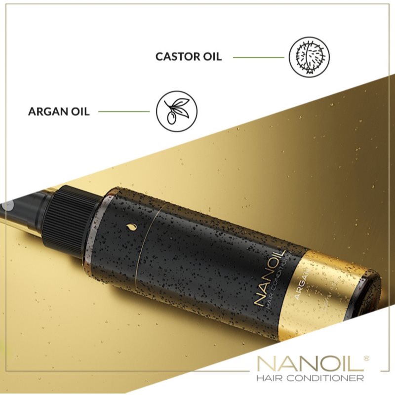 Nanoil Argan Spülungsfreier nährender Conditioner mit Arganöl 125 ml