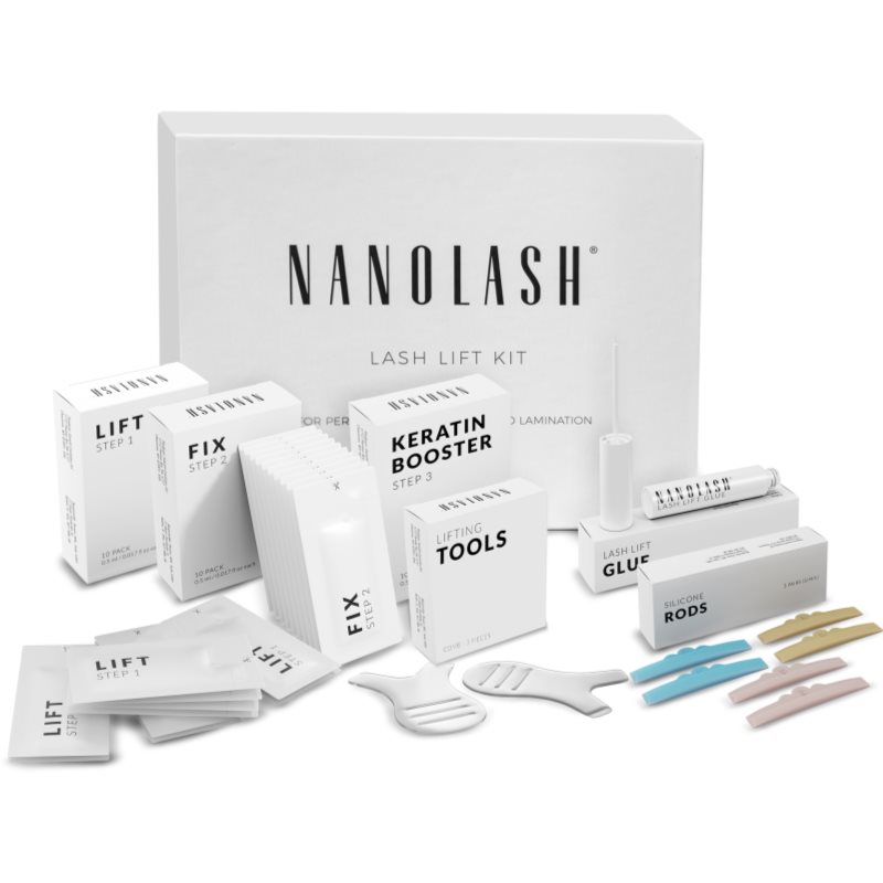 Nanolash Lash Lift Kit Set (för att lyfta och laminera ögonfransarna) female