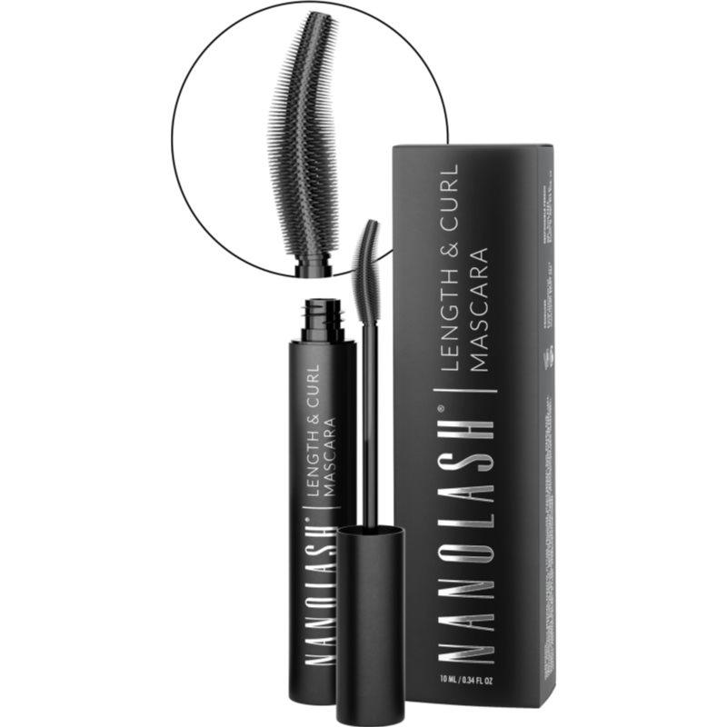 Nanolash Length&Curl Mascara lengthening, curling and volumising mascara 10 ml