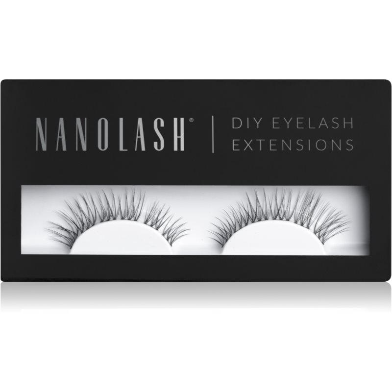 Nanolash DIY Eyelash Extensions knotenfreie Bündel mit selbstklebenden Wimpern Innocent 36 St.