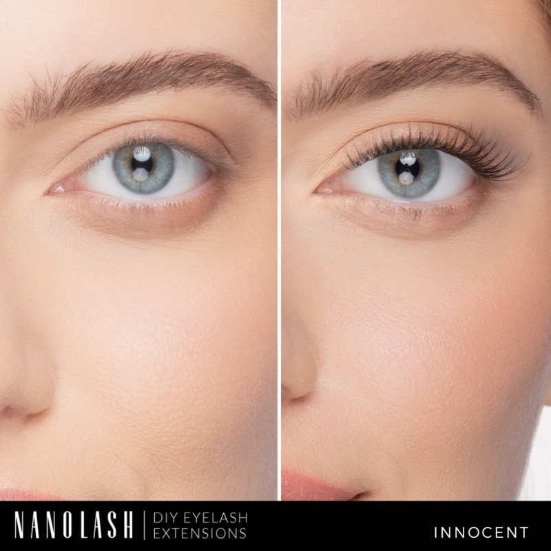 Nanolash DIY Starter Kit Coffret D'extensions De Cils à Domicile Innocent