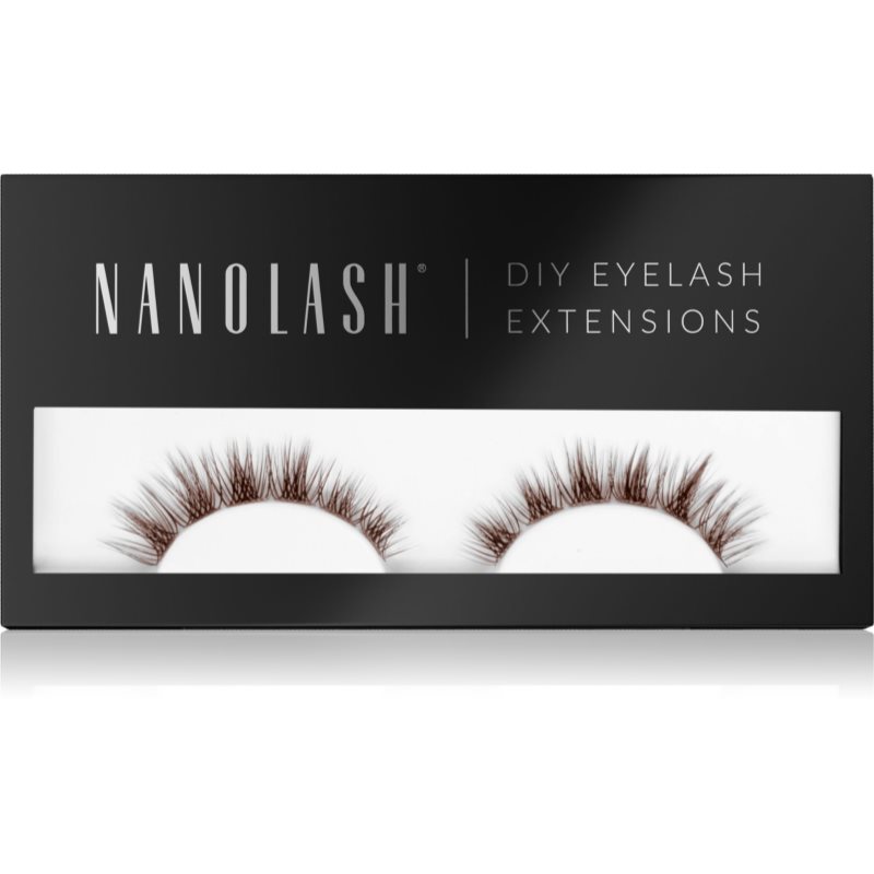 Nanolash DIY Eyelash Extensions kodune ripsmepikenduskomplekt Harmony BROWN 36 tk
