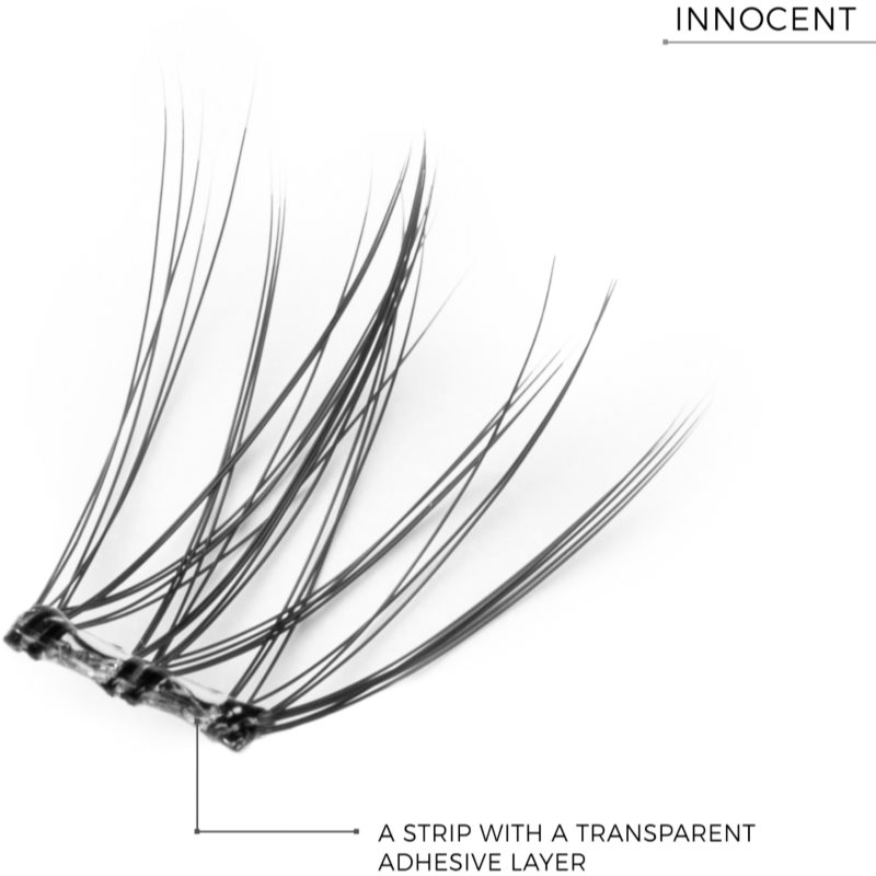 Nanolash DIY Eyelash Extensions sada na domácí prodloužení řas Innocent 36 ks (obrázek 9)
