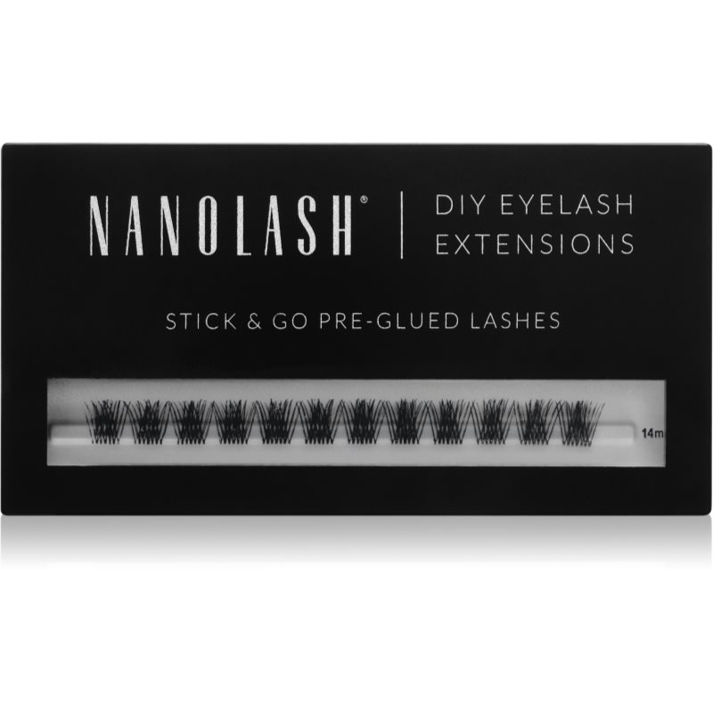 Nanolash DIY Eyelash Extensions Set zur Wimpernverlängerung für zu Hause Harmony 36 St.