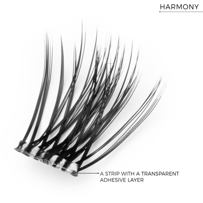 Nanolash DIY Eyelash Extensions sada na domácí prodloužení řas Harmony 36 ks (obrázek 9)