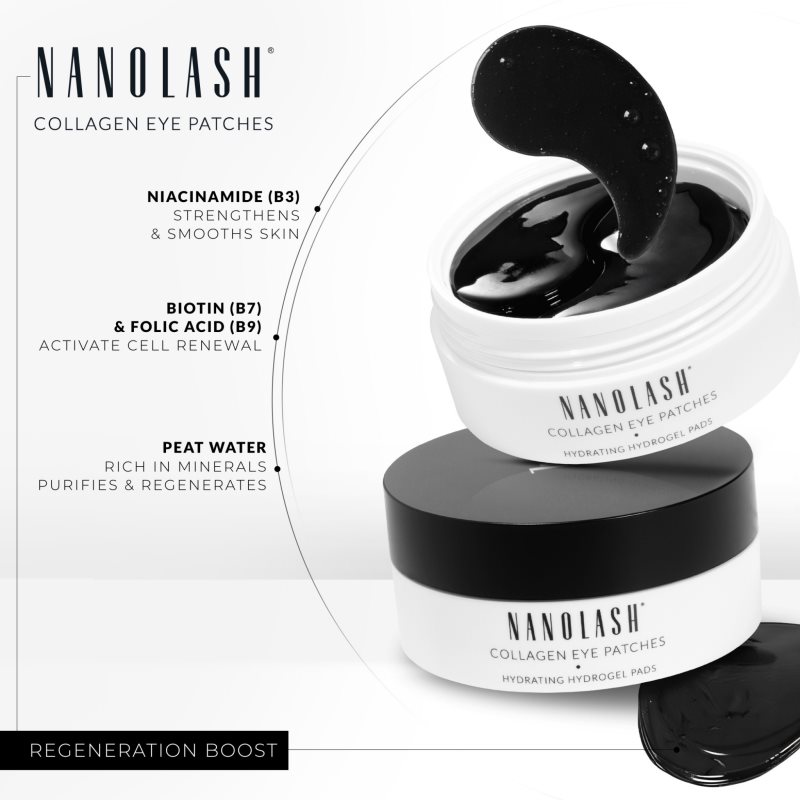 Nanolash Collagen oční gelové polštářky proti stárnutí 60 ks (obrázek 8)