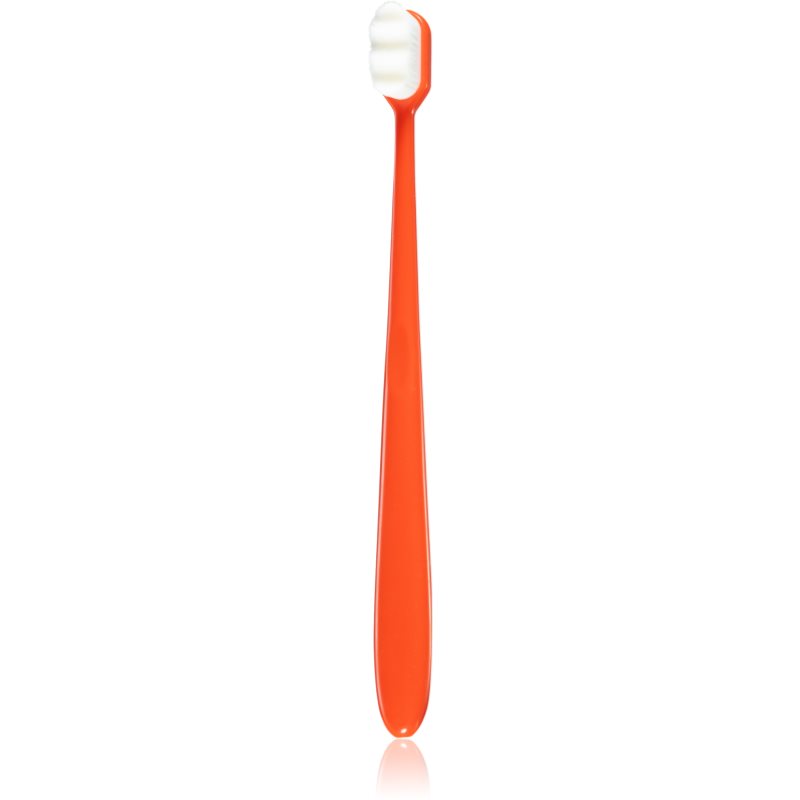 NANOO Toothbrush dantų šepetėlis Red-white 1 vnt.