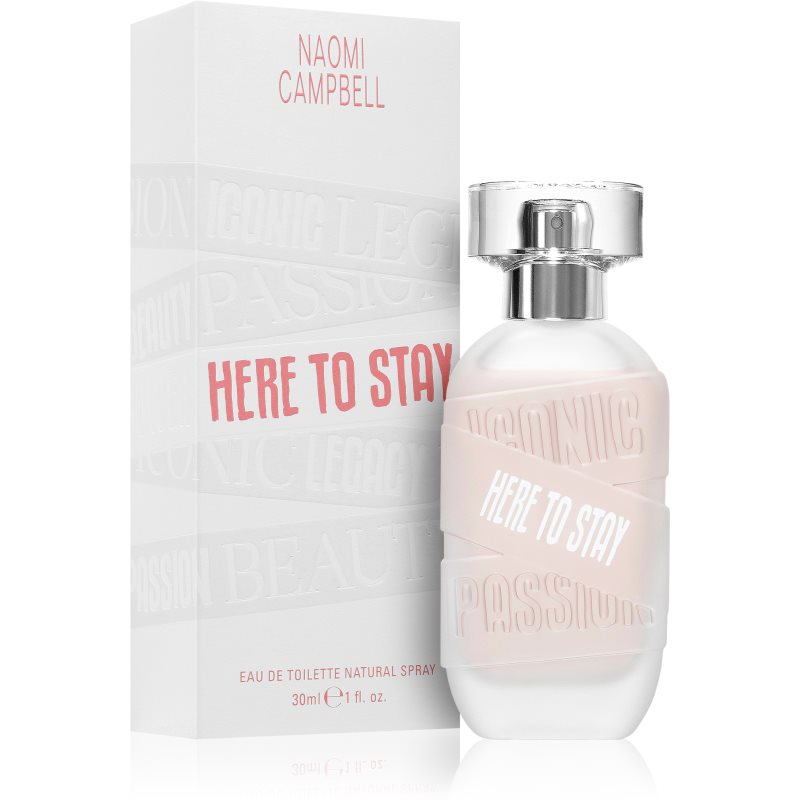 Naomi Campbell Here To Stay Eau De Toilette For Women 30 Ml