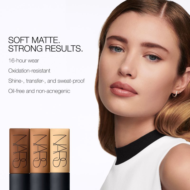 NARS SOFT MATTE Complete Foundation тональний крем з матуючим ефектом відтінок VALLAURIS 45 мл