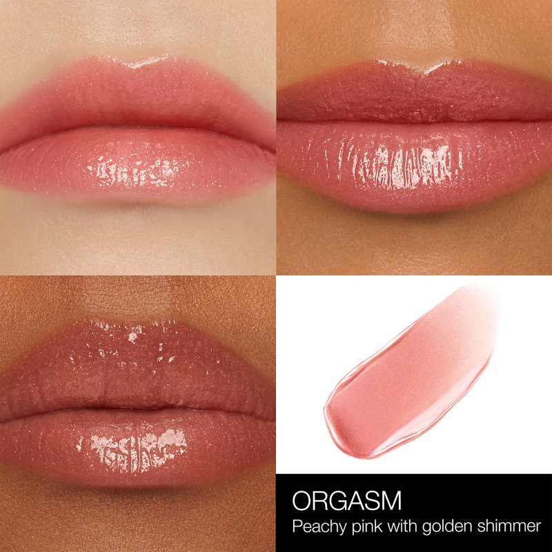 NARS Afterglow Lip Shine Hydrating Lip Gloss Shade ORGASM 5,5 Ml