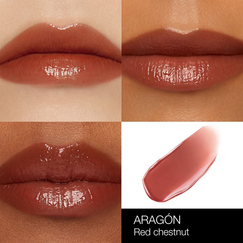 NARS Afterglow Lip Shine Hydrating Lip Gloss Shade ARAGON 5,5 Ml