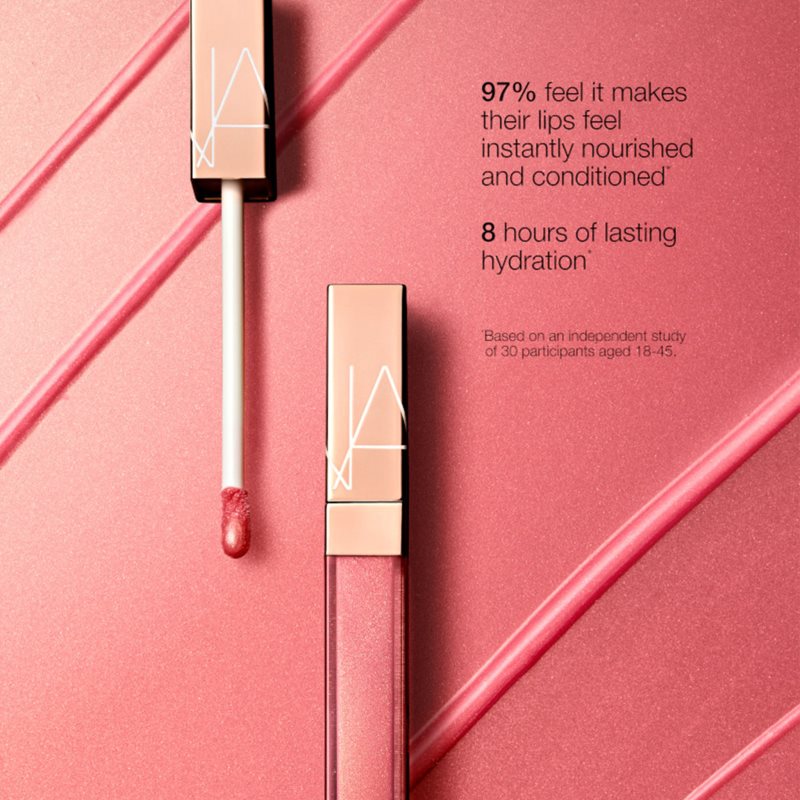 NARS AFTERGLOW LIP SHINE Brillant à Lèvres Hydratant Teinte LOVER TO LOVER 5.5 Ml