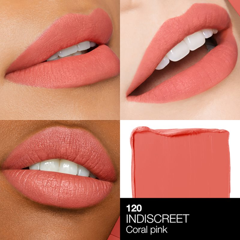 NARS Powermatte Lipstick Ultra Matt Long-lasting Lipstick Shade Indiscreet 1,5 G