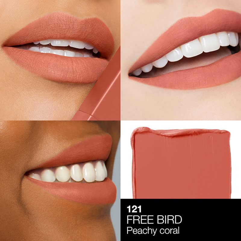 NARS Powermatte Lipstick стійка губна помада з матовим ефектом відтінок Free Bird 1,5 гр