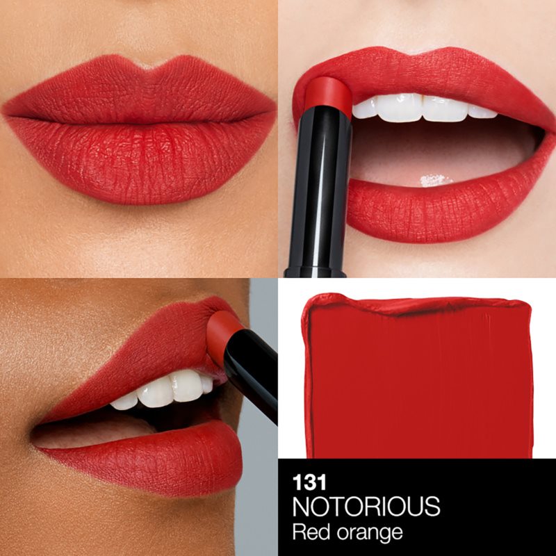 NARS Powermatte Lipstick стійка губна помада з матовим ефектом відтінок Notorious 1,5 гр