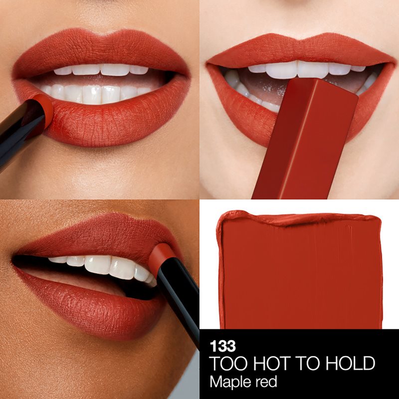 NARS Powermatte Lipstick стійка губна помада з матовим ефектом відтінок Too Hot To Hold 1,5 гр