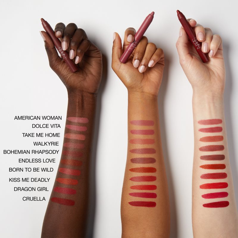 NARS POWERMATTE HIGH-INTENSITY LIP PENCIL matita labbra lunga durata effetto opaco colore DOLCE VITA 2,6 g