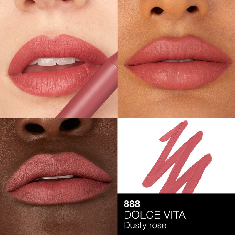 NARS POWERMATTE HIGH-INTENSITY LIP PENCIL matita labbra lunga durata effetto opaco colore DOLCE VITA 2,6 g