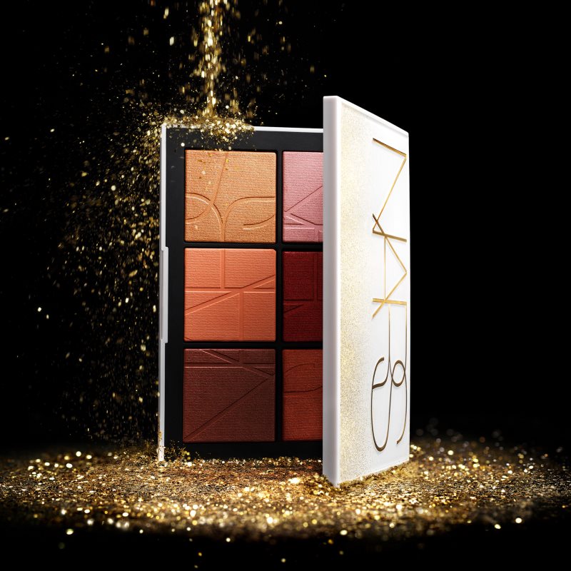 NARS HOLIDAY COLLECTION ALL THAT GLITTERS LIGHT REFLECTING CHEEK PALETTE Palette For The Entire Face 1 Pc