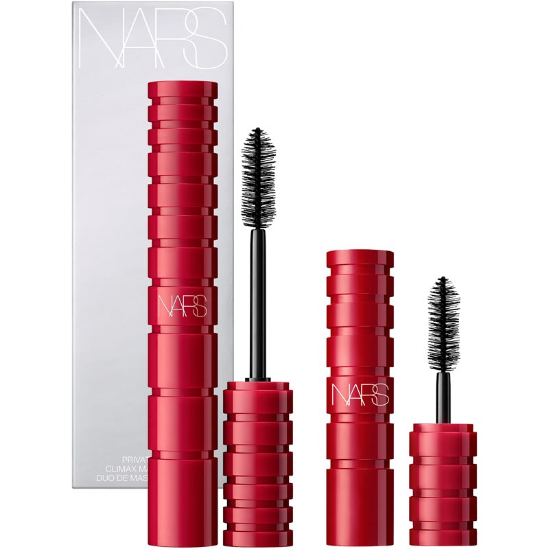 NARS HOLIDAY COLLECTION PRIVATE PARTY CLIMAX MASCARA DUO BLACK Gift Set For Lash Volume And Curl 2 Pc