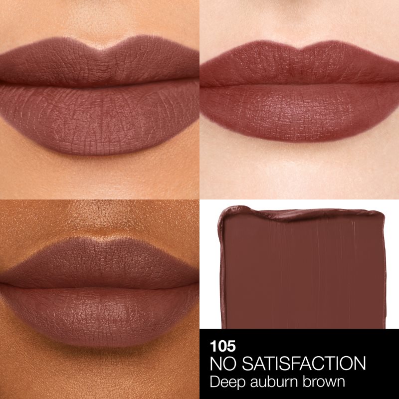 NARS Powermatte Lipstick Rouge à Lèvres Longue Tenue à Effet Mat Teinte NO SATISFACTION 1,5 G