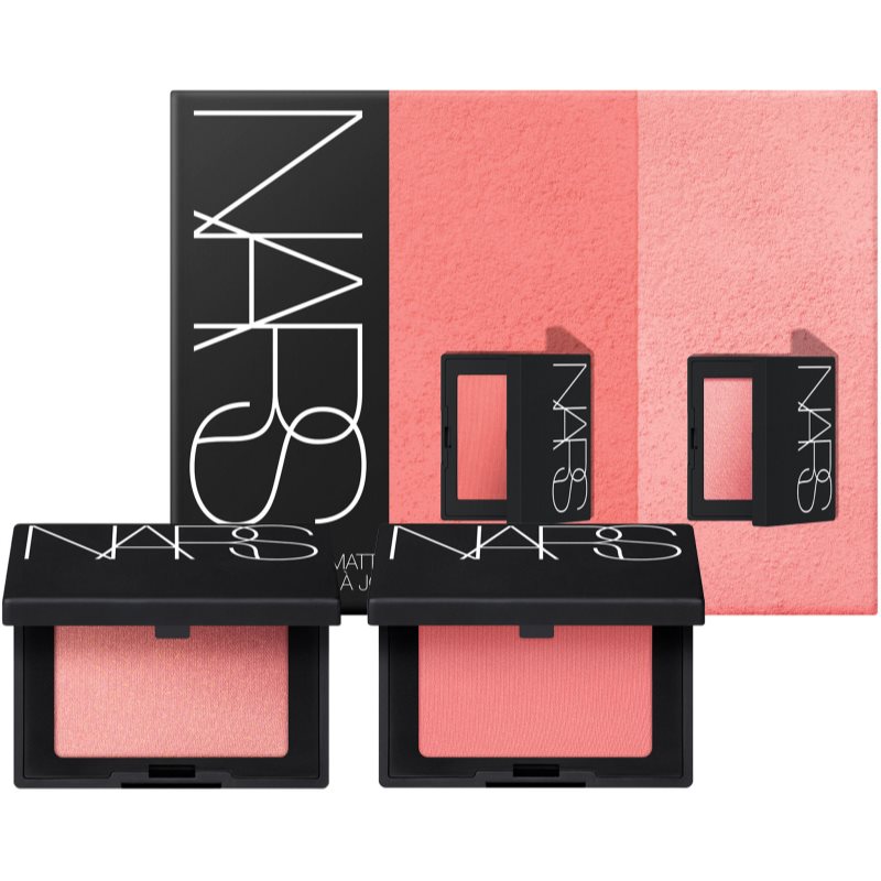 NARS MINI BLUSH DUO dárková sada Orgasm/ Orgasm Edge (pro dokonalý vzhled) odstín