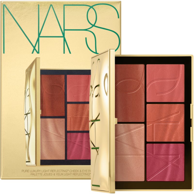 NARS Pure Luxury Light Reflecting Cheek & Eye Palette Eyeshadow And Blusher Palette Shade MEDIUM TO DEEP 17.4 G