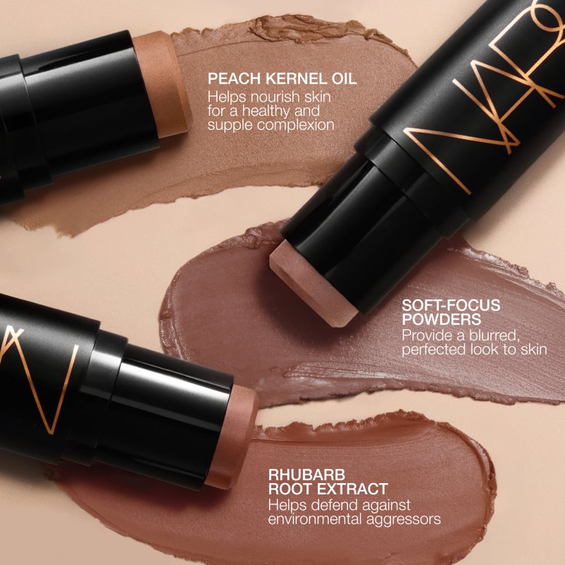NARS The Multiple Bronzing & Sculpting Stick krémový bronzer v tyčinke odtieň ISCHIA 8 g (obrázok 4)