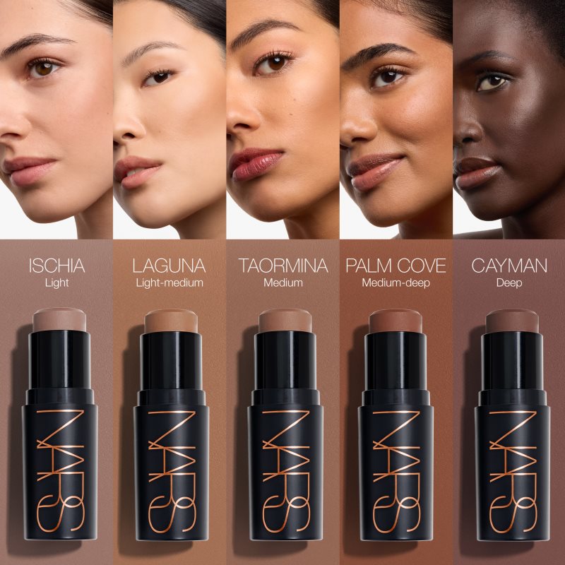 NARS The Multiple Bronzing & Sculpting Stick krémový bronzer v tyčinke odtieň TAORMINA 8 g (obrázok 8)