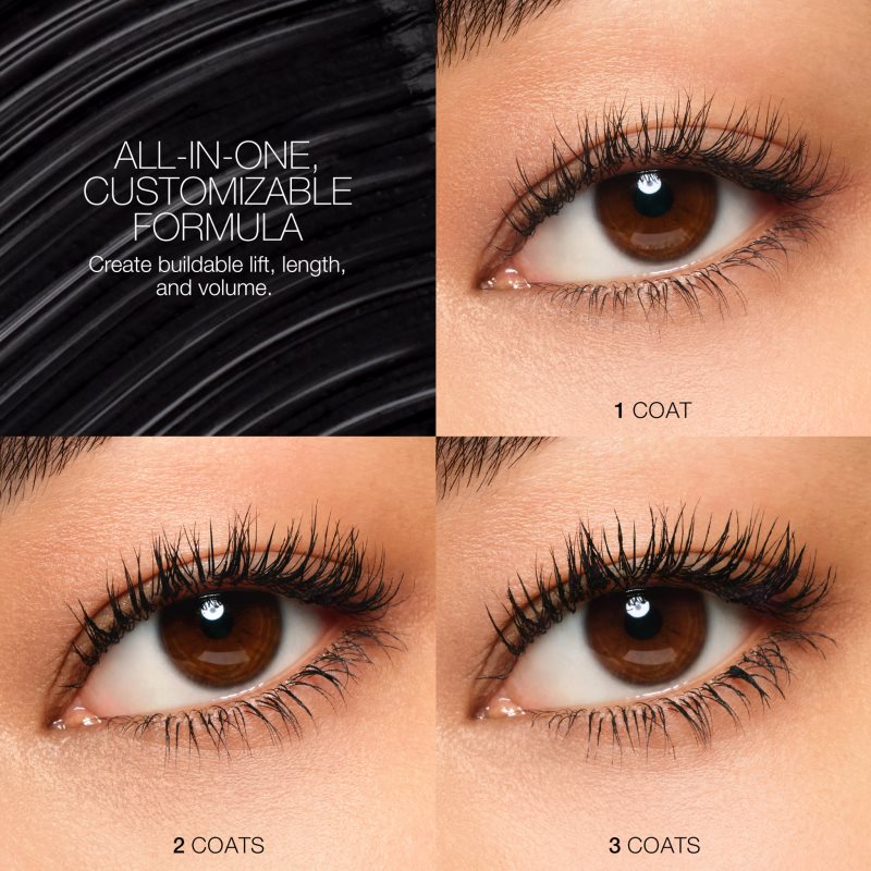 NARS Notorious Mascara riasenka pre predĺženie, natočenie a objem odtieň INFAMOUS BROWN 8 g (obrázok 6)