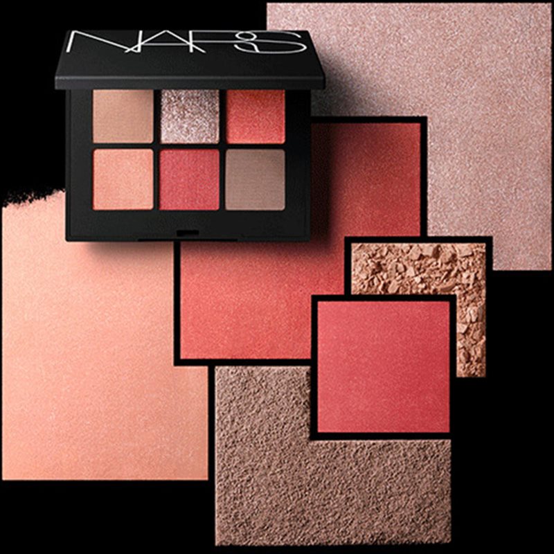 NARS Voyageur Eyeshadow Palette Hibiscus Eyeshadow Palette HIBISCUS 4 G
