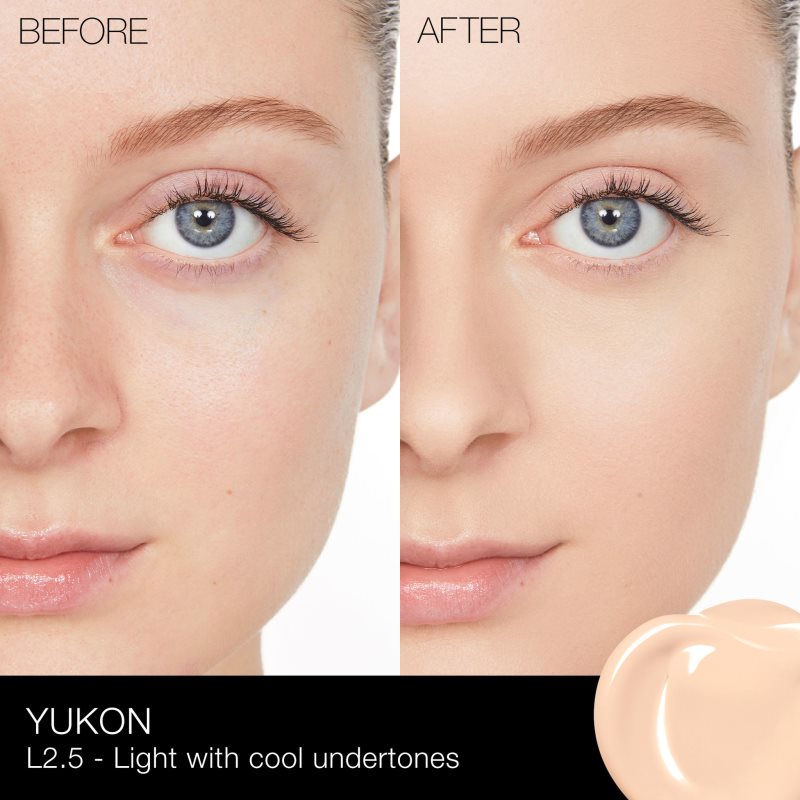 NARS Sheer Glow Foundation hydrating foundation shade YUKON 30 ml