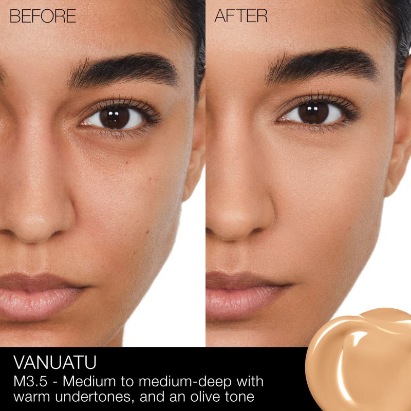 NARS Sheer Glow Foundation maquillaje hidratante tono VANUATU 30 ml