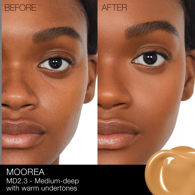 NARS Sheer Glow Foundation hydrating foundation shade MOOREA 30 ml