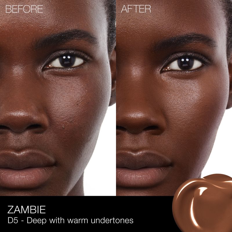 NARS Sheer Glow Foundation hydrating foundation shade ZAMBIE 30 ml