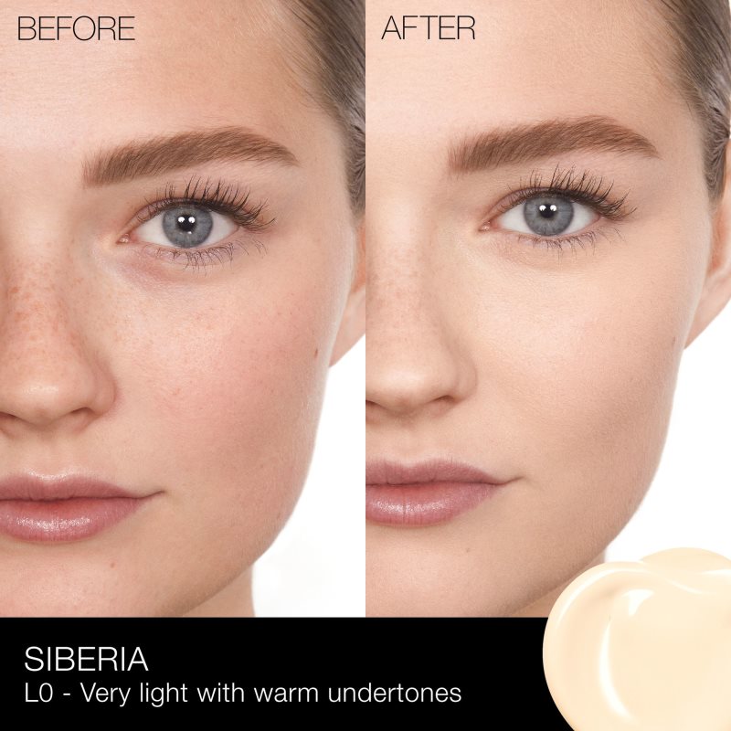 NARS Sheer Glow Foundation зволожуючий тональний крем відтінок Siberia 30 мл