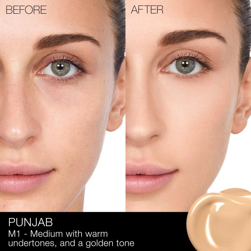 NARS Sheer Glow Foundation hydrating foundation shade Punjab 30 ml